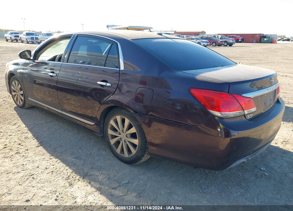 2011 TOYOTA AVALON LIMITED VIN: 4T1BK3DB6BU439291