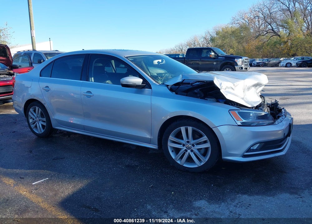2015 VOLKSWAGEN JETTA 2.0L TDI SEL VIN: 3VWLA7AJ9FM262712