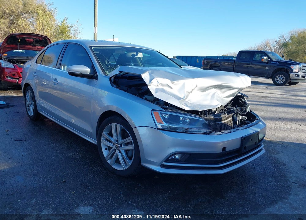 2015 VOLKSWAGEN JETTA 2.0L TDI SEL VIN: 3VWLA7AJ9FM262712