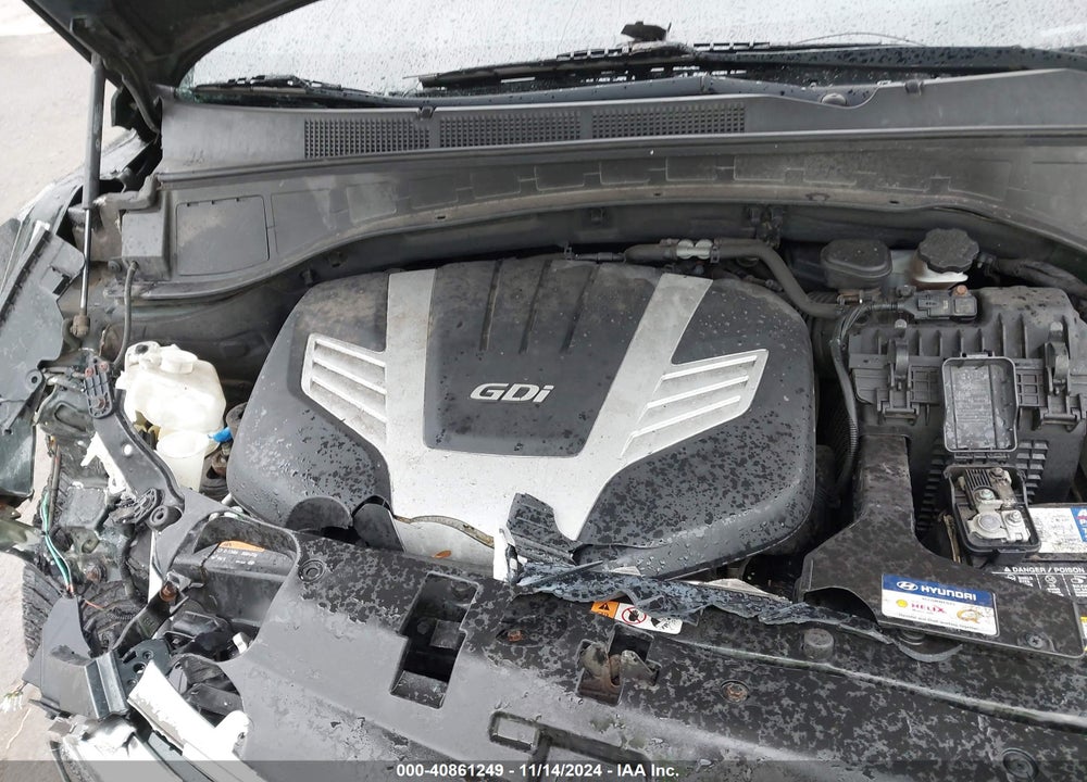 2013 HYUNDAI SANTA FE GLS VIN: KM8SNDHFXDU024875