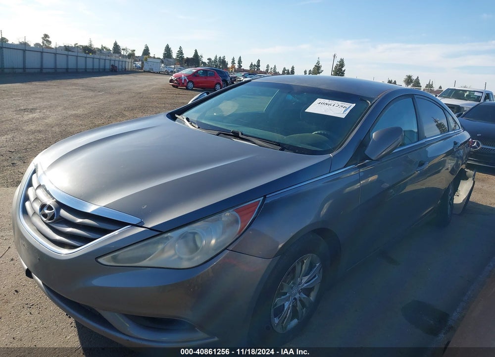 2011 HYUNDAI SONATA GLS VIN: 5NPEB4AC2BH077314