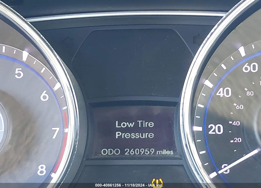 2011 HYUNDAI SONATA GLS VIN: 5NPEB4AC2BH077314