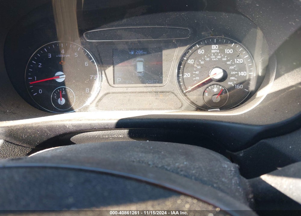 2019 KIA SORENTO 2.4L L VIN: 5XYPG4A39KG565127