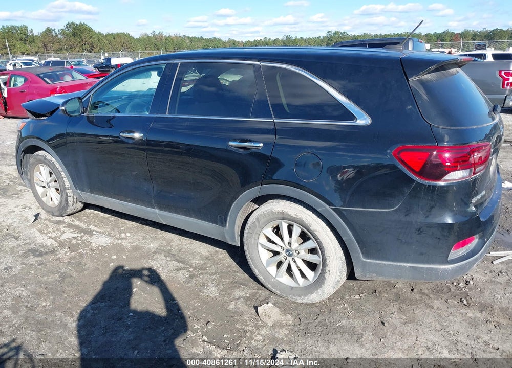 2019 KIA SORENTO 2.4L L VIN: 5XYPG4A39KG565127