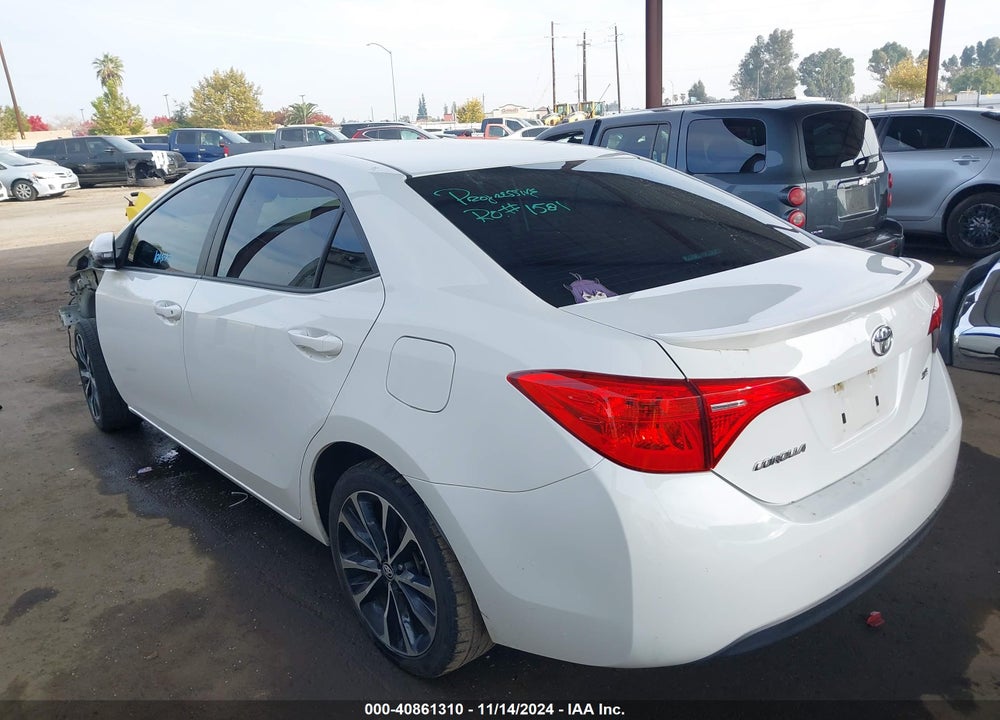 2018 TOYOTA COROLLA SE VIN: 5YFBURHE3JP765096
