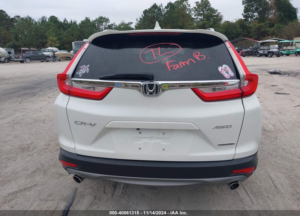 2018 HONDA CR-V TOURING VIN: 2HKRW2H94JH649857