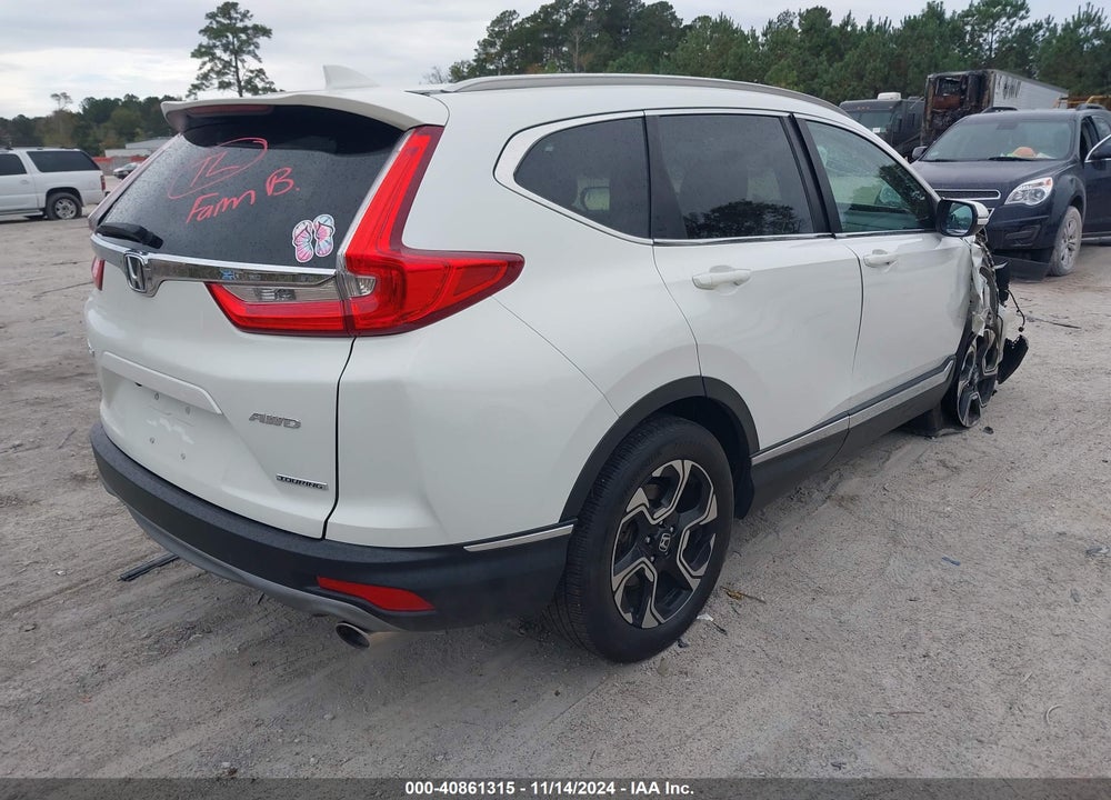 2018 HONDA CR-V TOURING VIN: 2HKRW2H94JH649857