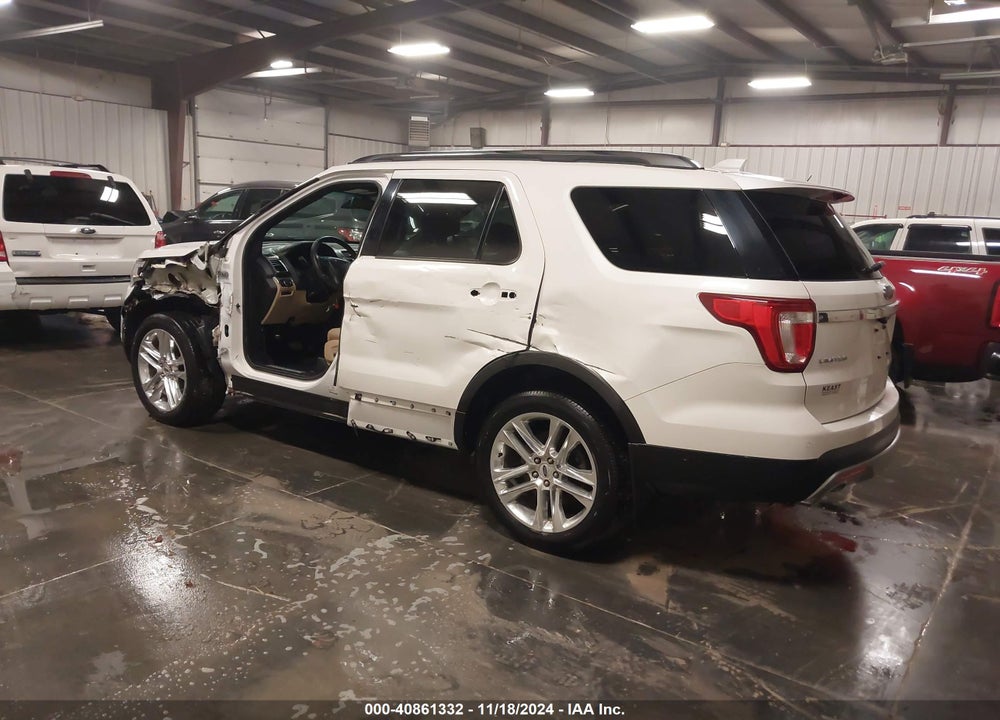 2016 FORD EXPLORER LIMITED VIN: 1FM5K8FH9GGD02637