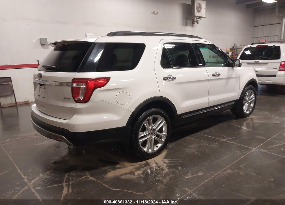2016 FORD EXPLORER LIMITED VIN: 1FM5K8FH9GGD02637