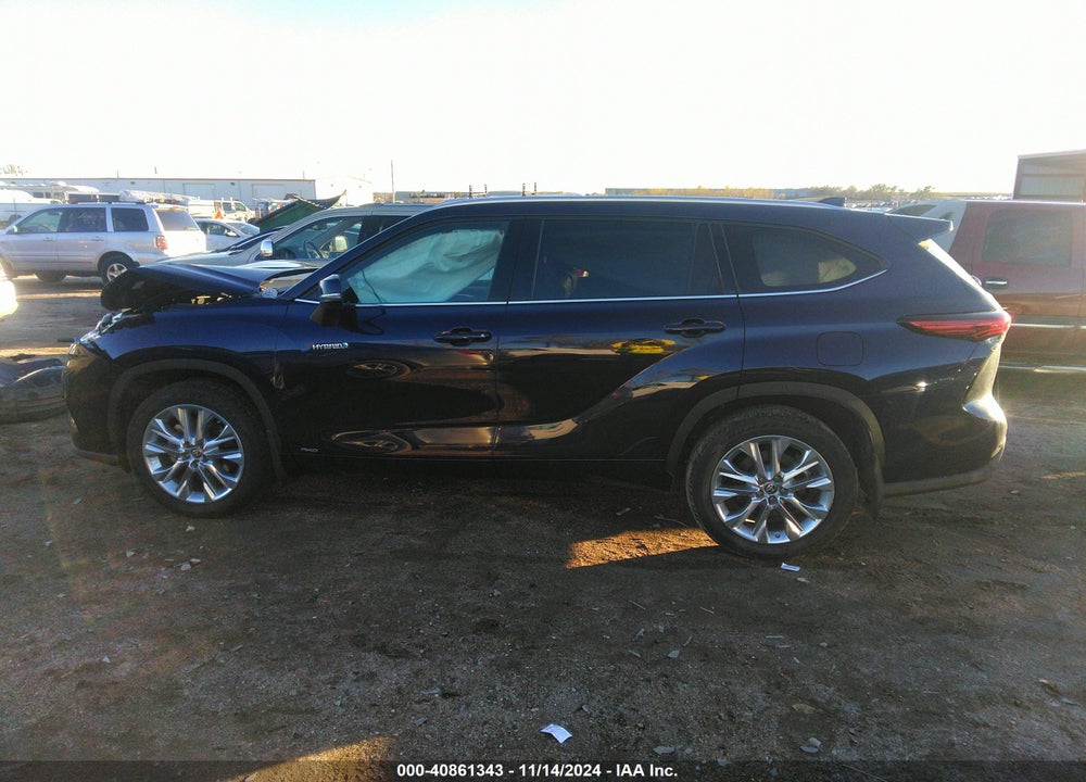 2021 TOYOTA HIGHLANDER HYBRID LIMITED VIN: 5TDXBRCH0MS523357