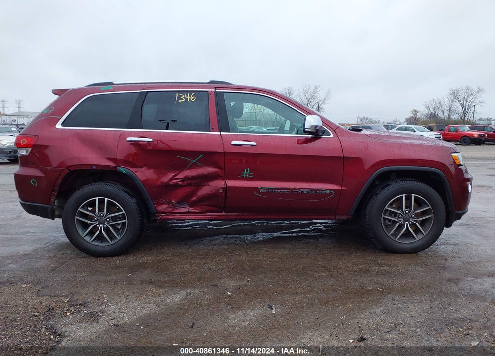 2022 JEEP GRAND CHEROKEE WK LIMITED 4X4 VIN: 1C4RJFBG8NC143690