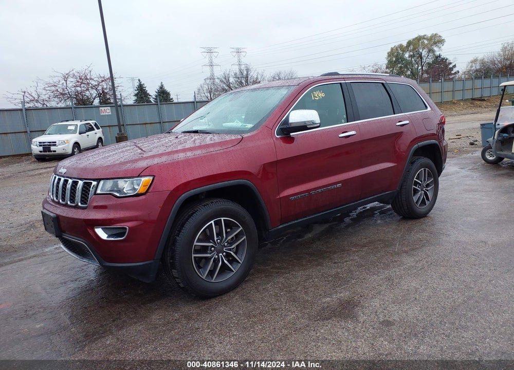 2022 JEEP GRAND CHEROKEE WK LIMITED 4X4 VIN: 1C4RJFBG8NC143690