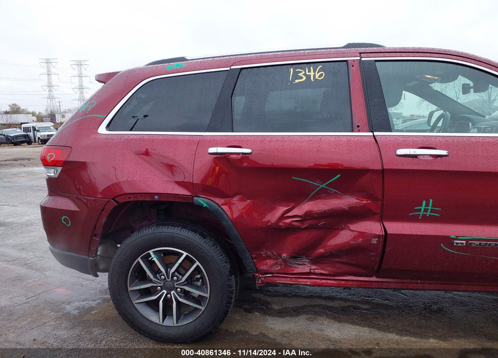 2022 JEEP GRAND CHEROKEE WK LIMITED 4X4 VIN: 1C4RJFBG8NC143690