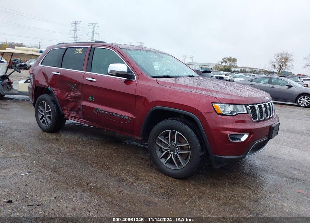 2022 JEEP GRAND CHEROKEE WK LIMITED 4X4 VIN: 1C4RJFBG8NC143690