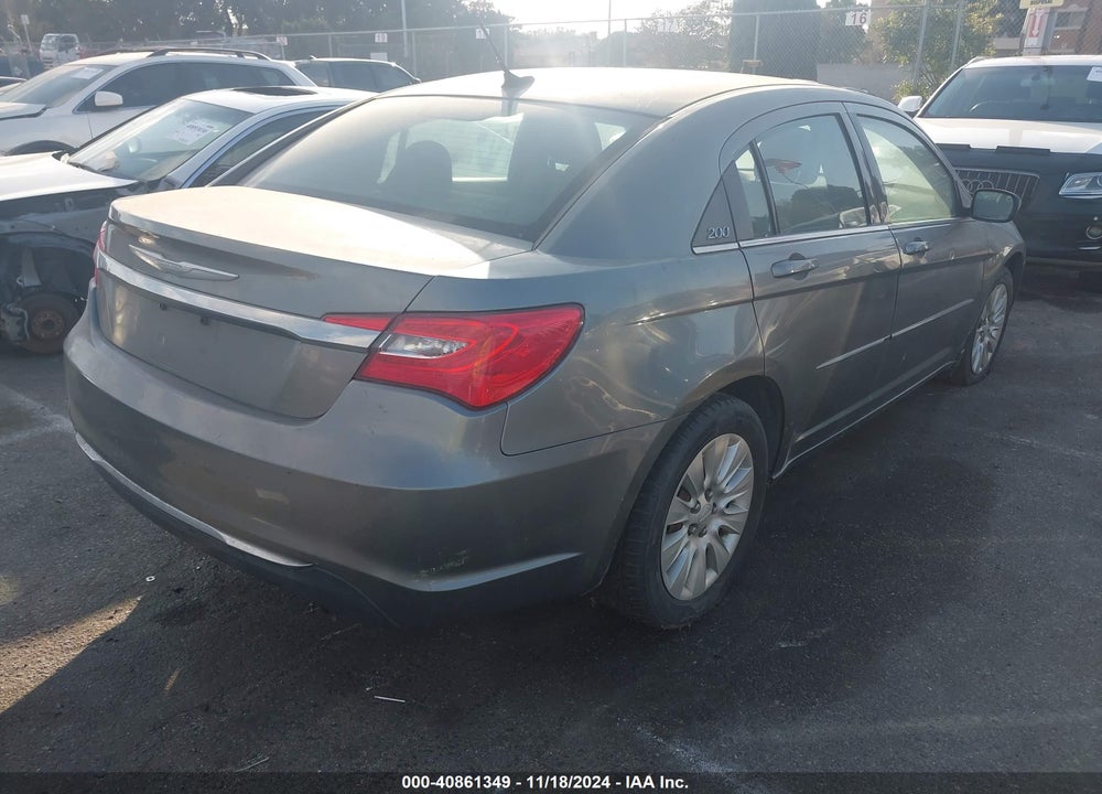 2012 CHRYSLER 200 LX VIN: 1C3CCBAB9CN205375
