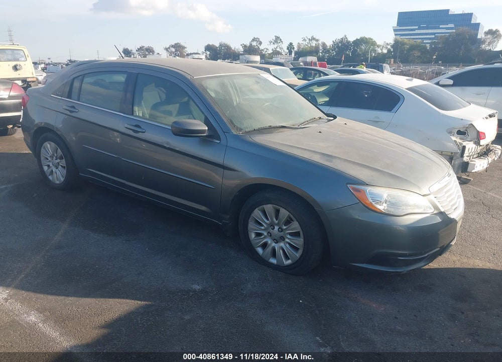 2012 CHRYSLER 200 LX VIN: 1C3CCBAB9CN205375