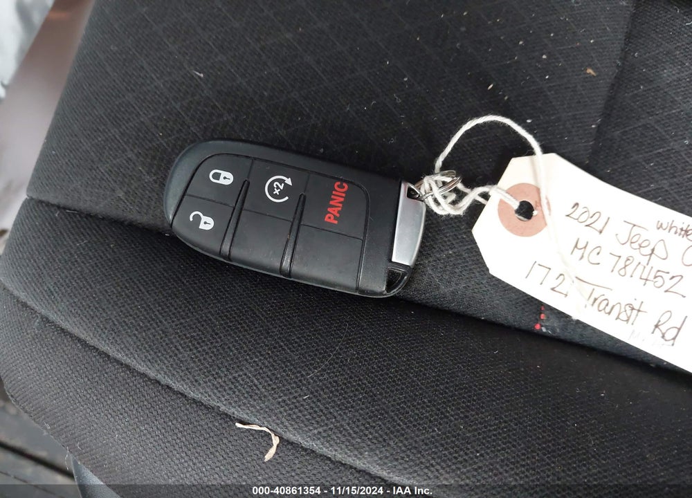 2021 JEEP GRAND CHEROKEE LAREDO E 4X4 VIN: 1C4RJFAG4MC781452