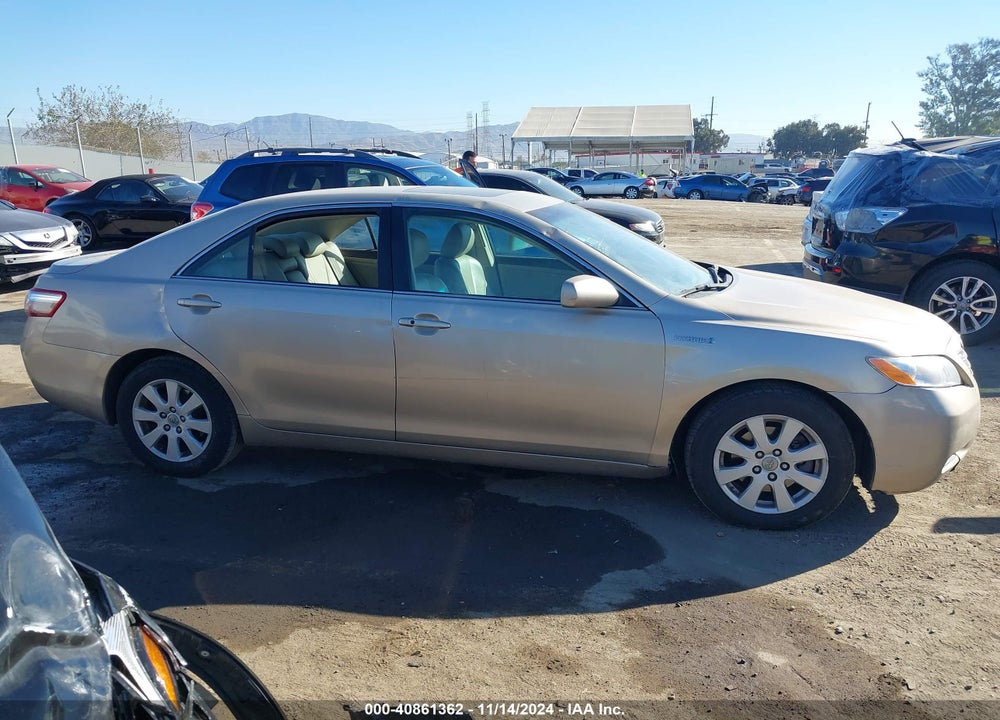 2007 TOYOTA CAMRY HYBRID VIN: 4T1BB46K77U014737