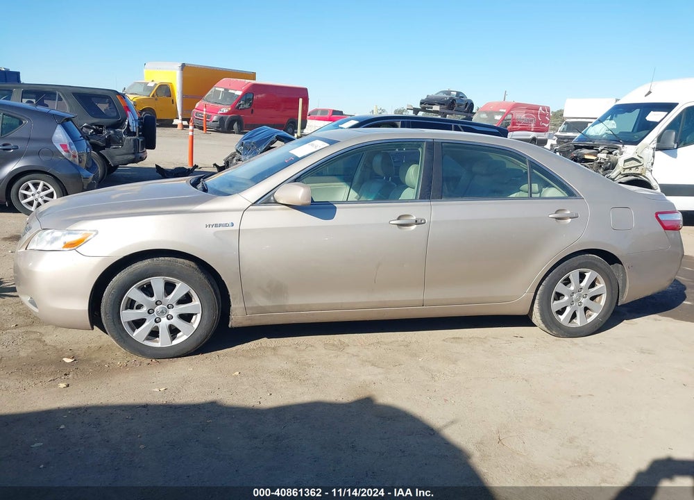 2007 TOYOTA CAMRY HYBRID VIN: 4T1BB46K77U014737