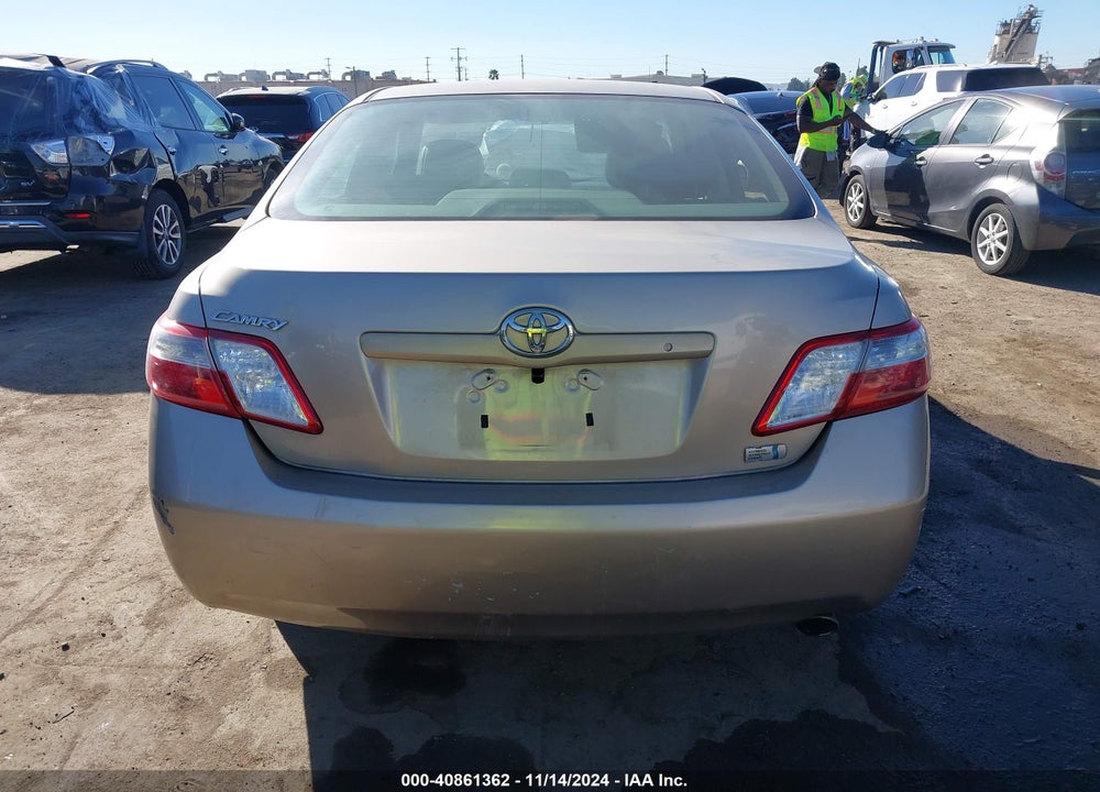2007 TOYOTA CAMRY HYBRID VIN: 4T1BB46K77U014737