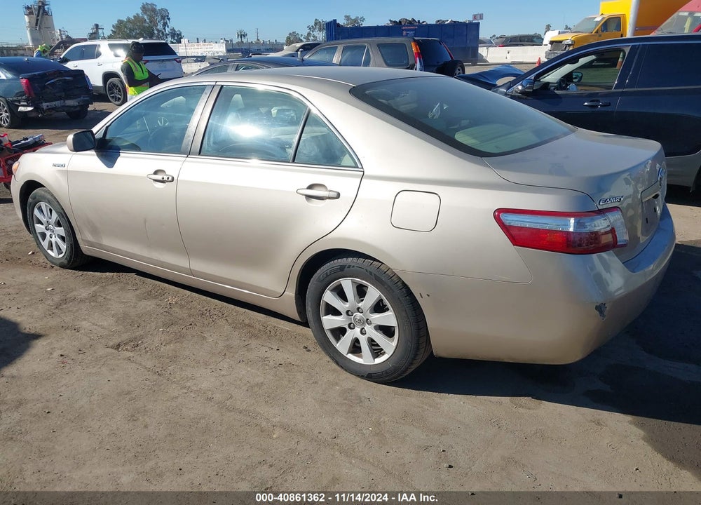2007 TOYOTA CAMRY HYBRID VIN: 4T1BB46K77U014737