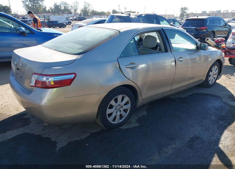 2007 TOYOTA CAMRY HYBRID VIN: 4T1BB46K77U014737