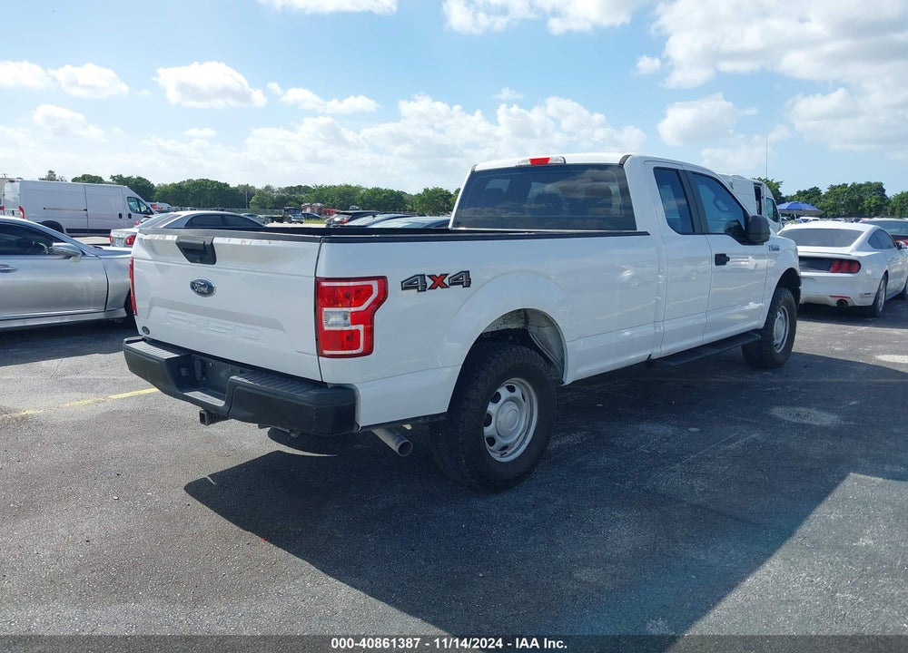 2018 FORD F-150 XL VIN: 1FTEX1E54JKC12577