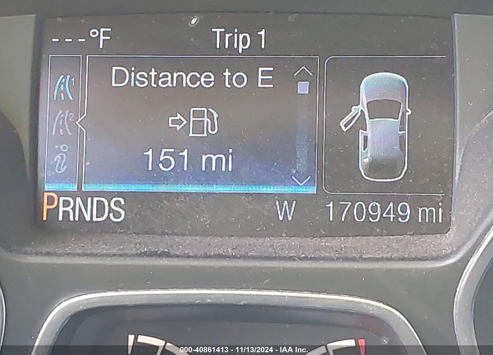 2016 FORD ESCAPE S VIN: 1FMCU0F72GUA49589