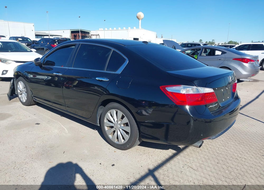 2014 HONDA ACCORD EX-L V-6 VIN: 1HGCR3F80EA015568