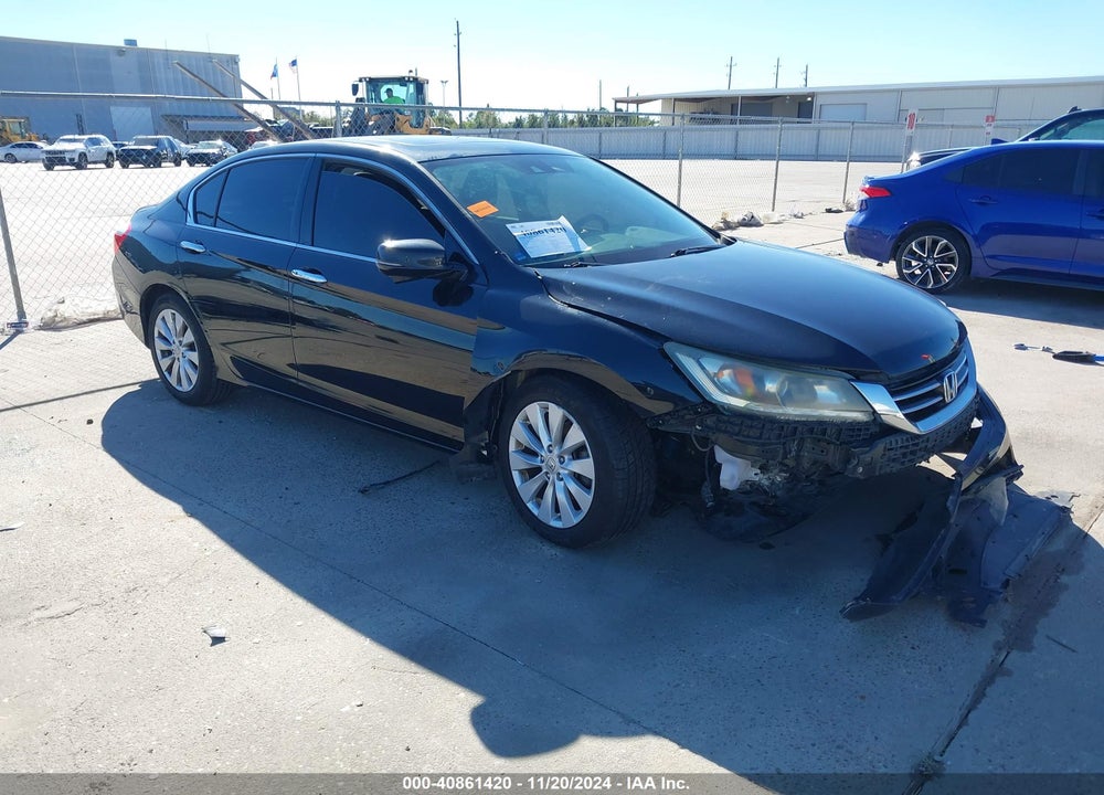 2014 HONDA ACCORD EX-L V-6 VIN: 1HGCR3F80EA015568