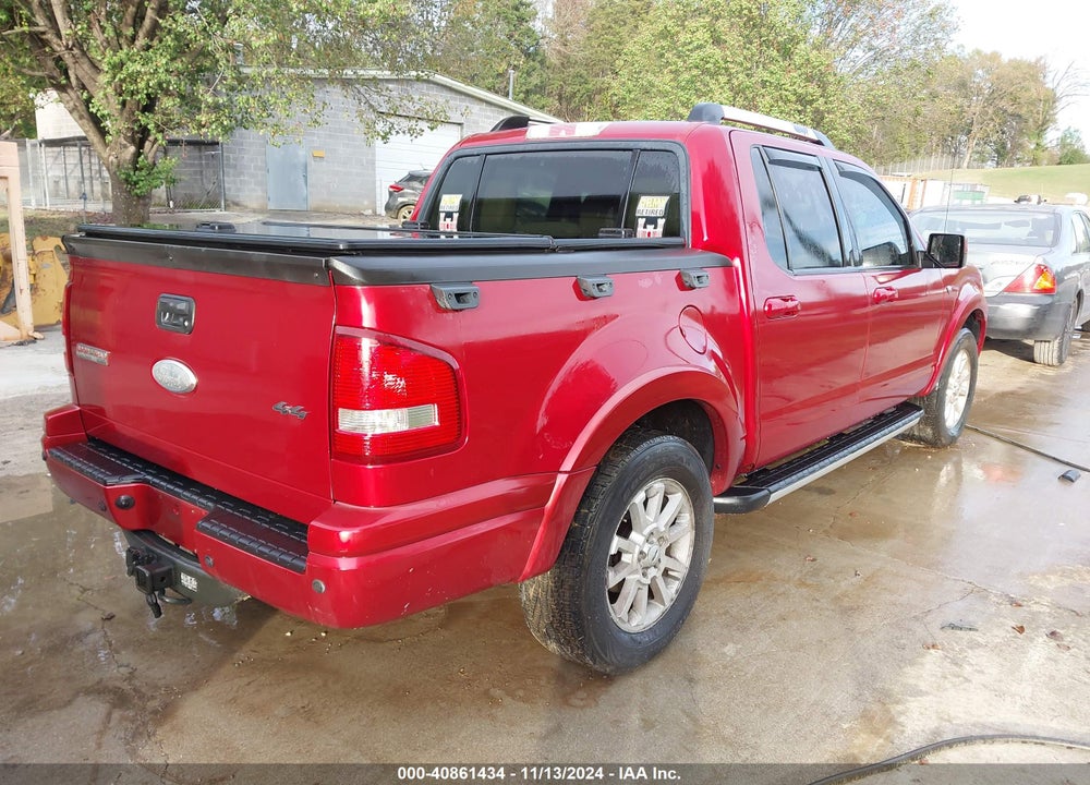 2007 FORD EXPLORER SPORT TRAC LIMITED VIN: 1FMEU53887UB45701