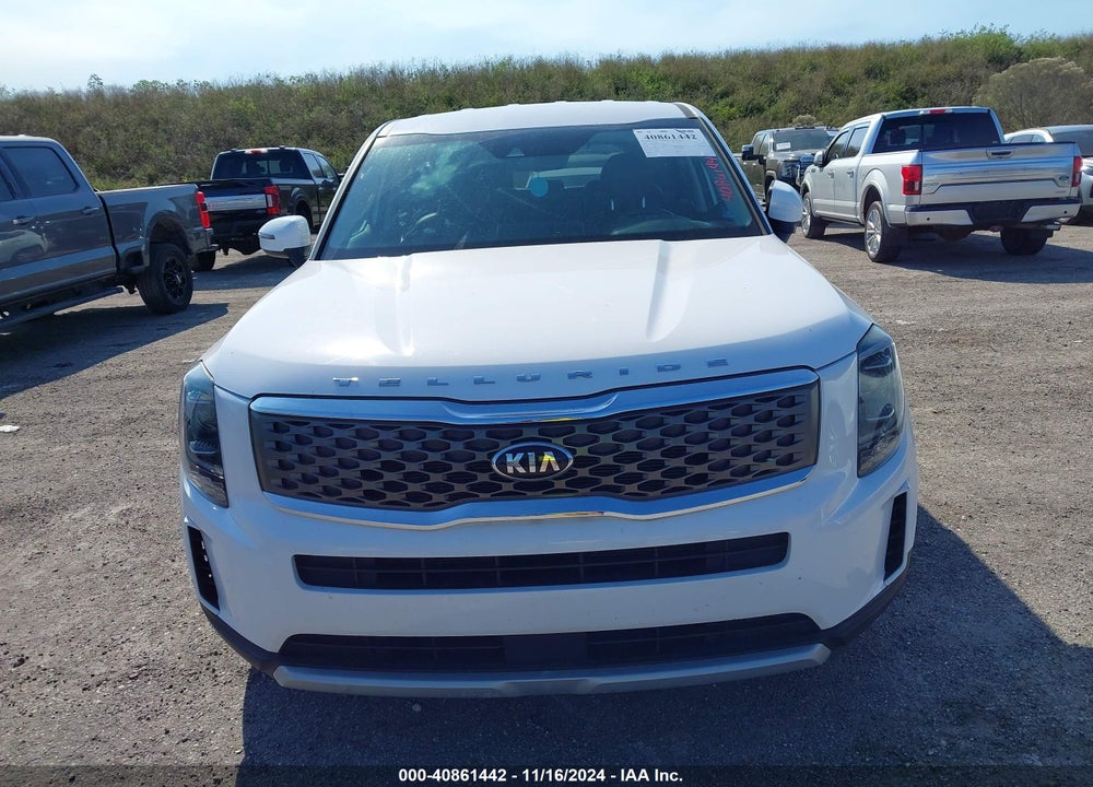2021 KIA TELLURIDE LX VIN: 5XYP2DHC7MG185744