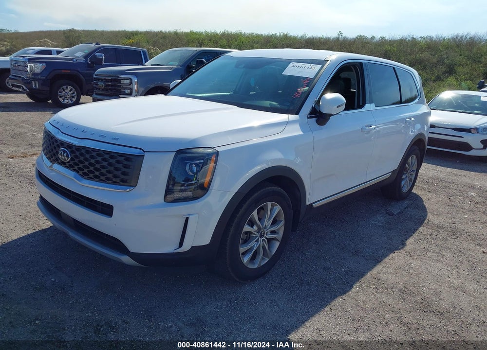 2021 KIA TELLURIDE LX VIN: 5XYP2DHC7MG185744