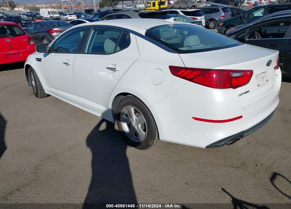 2015 KIA OPTIMA LX VIN: KNAGM4A79F5612471