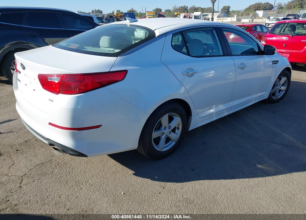 2015 KIA OPTIMA LX VIN: KNAGM4A79F5612471
