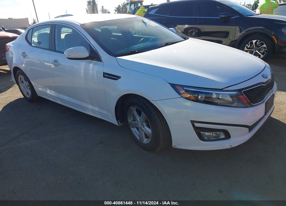 2015 KIA OPTIMA LX VIN: KNAGM4A79F5612471