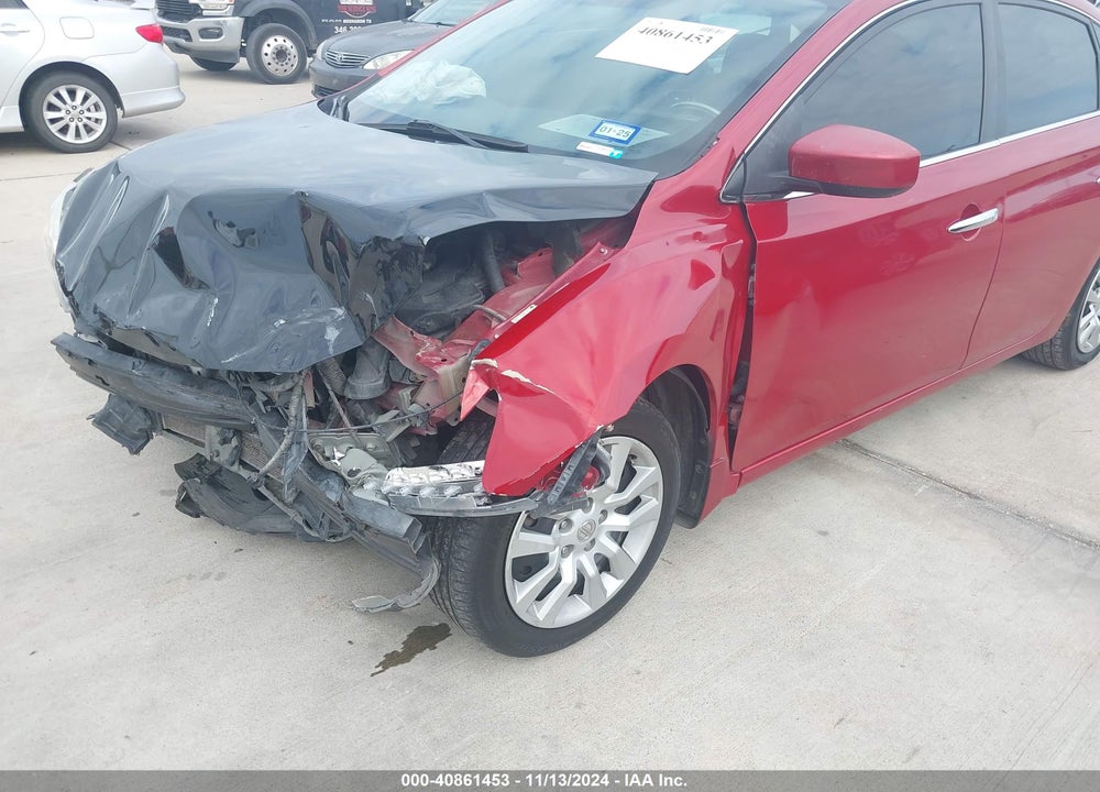 2013 NISSAN SENTRA S VIN: 3N1AB7AP8DL659460