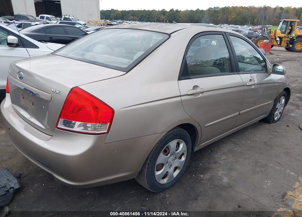 2007 KIA SPECTRA EX VIN: KNAFE121575471028