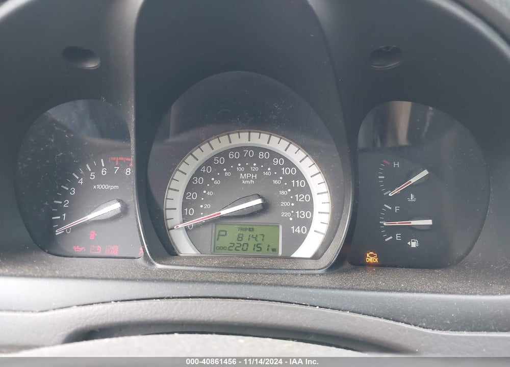 2007 KIA SPECTRA EX VIN: KNAFE121575471028