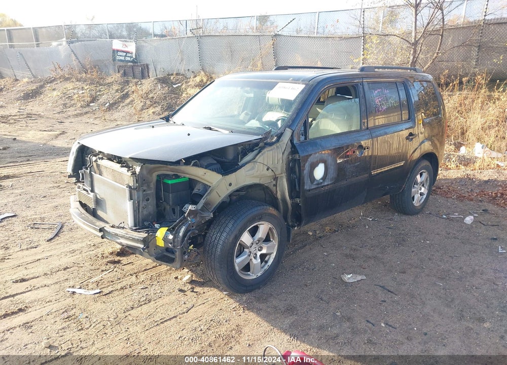2010 HONDA PILOT EX-L VIN: 5FNYF4H55AB013936