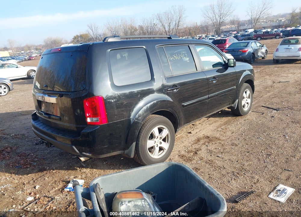 2010 HONDA PILOT EX-L VIN: 5FNYF4H55AB013936