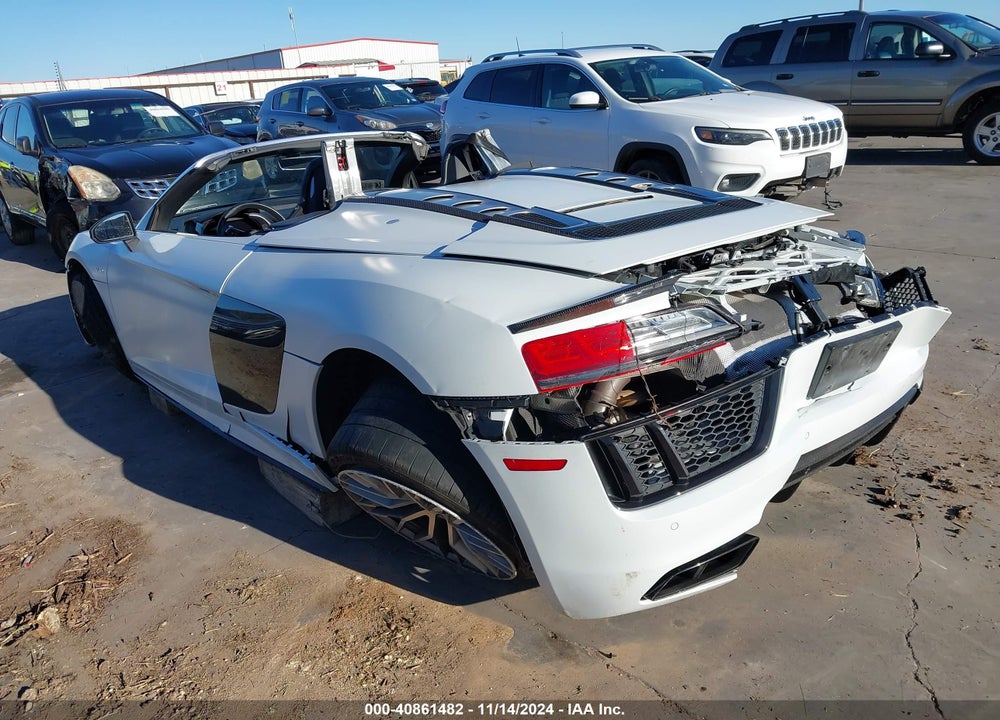 2018 AUDI R8 VIN: WUA4BCFX7J7902058