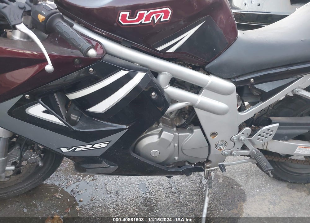 2007 UNITED MOTORS V2S 650R VIN: KM1MP578X71602392
