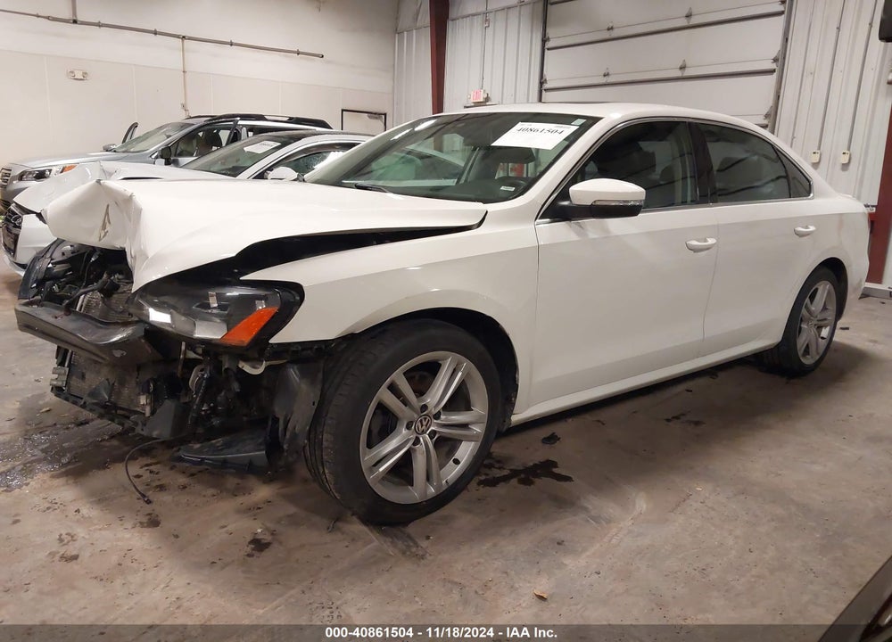 2014 VOLKSWAGEN PASSAT 1.8T SE VIN: 1VWBT7A35EC076219