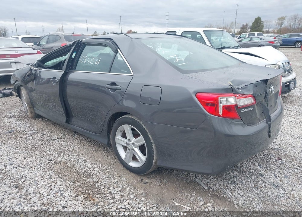 2013 TOYOTA CAMRY SE VIN: 4T1BF1FK9DU248781