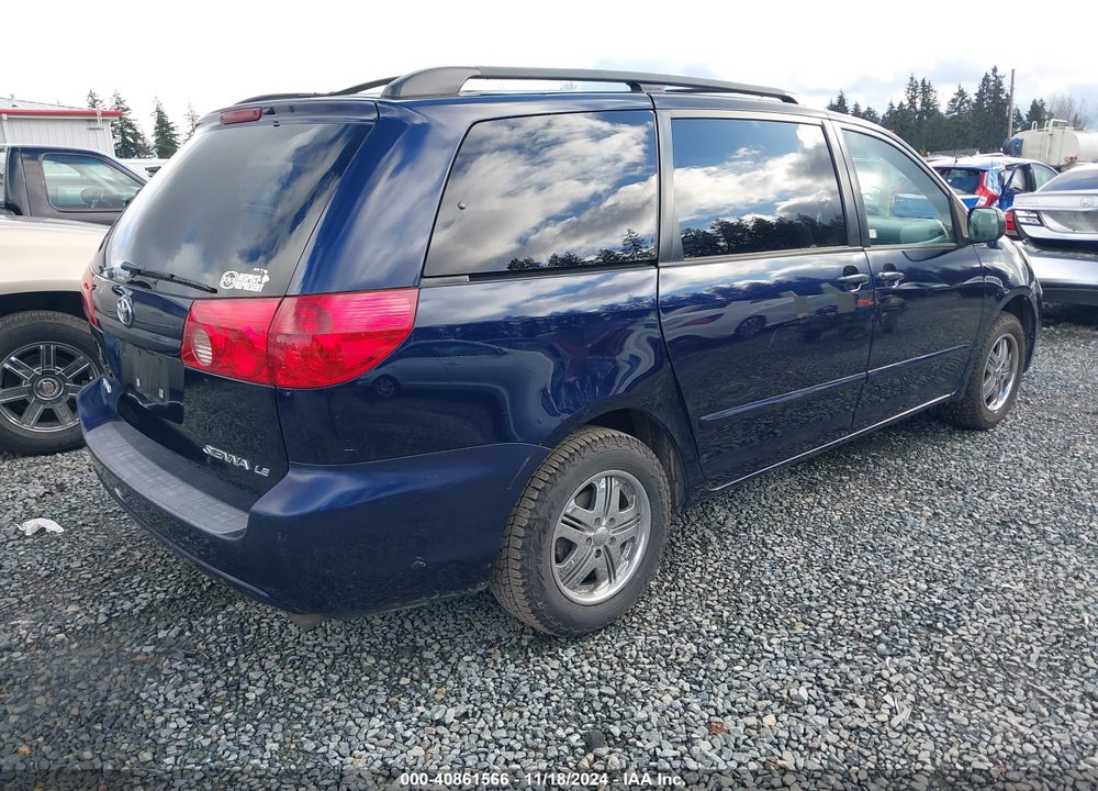 2006 TOYOTA SIENNA LE VIN: 5TDZA23C96S391175