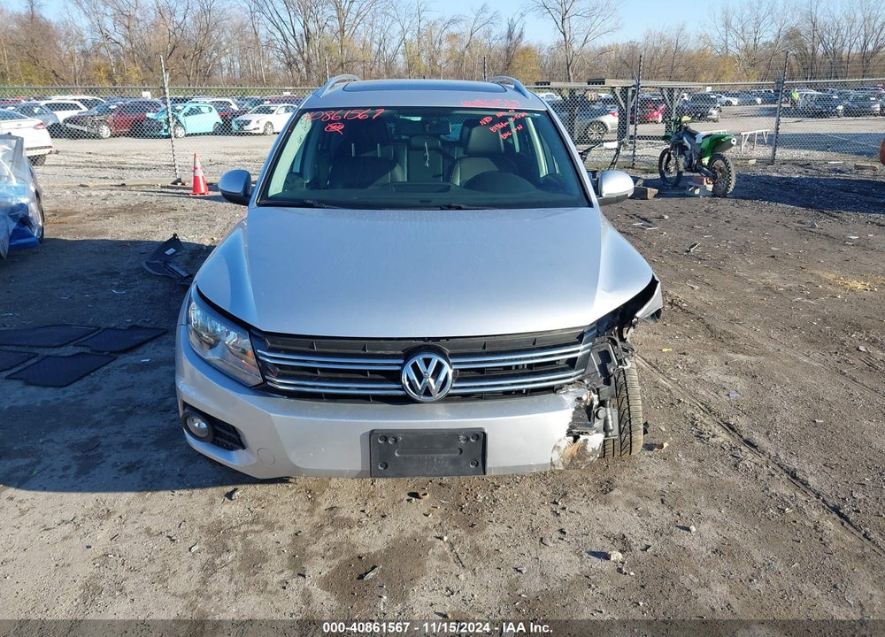 2015 VOLKSWAGEN TIGUAN SE VIN: WVGAV7AX1FW502320