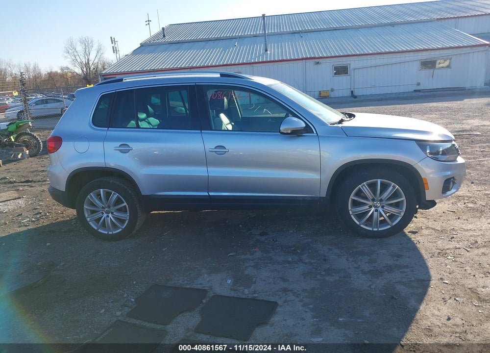 2015 VOLKSWAGEN TIGUAN SE VIN: WVGAV7AX1FW502320