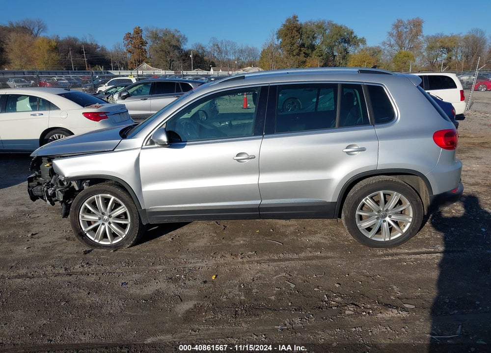 2015 VOLKSWAGEN TIGUAN SE VIN: WVGAV7AX1FW502320