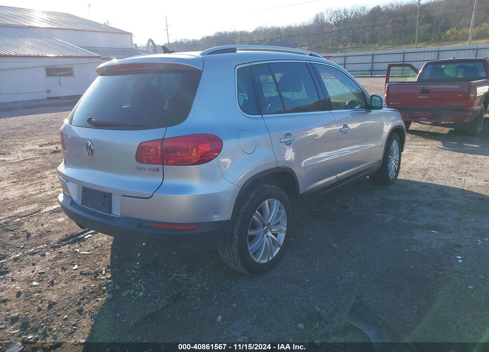 2015 VOLKSWAGEN TIGUAN SE VIN: WVGAV7AX1FW502320